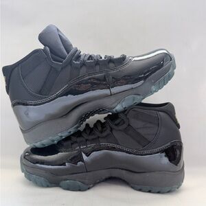 Jordan Women's Black Patent Leather Sneakers